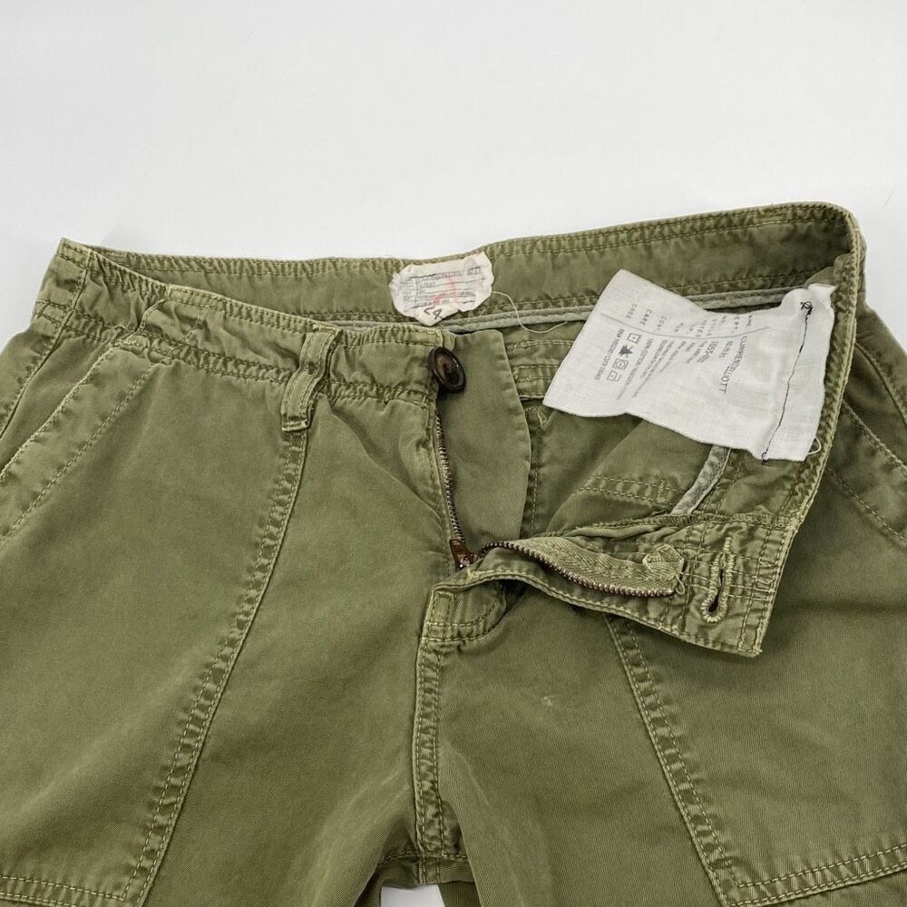Current Elliott|Revolve The Army Cargo Pants Slim Leg Green Pockets Size 24/0 - Picture 5 of 13